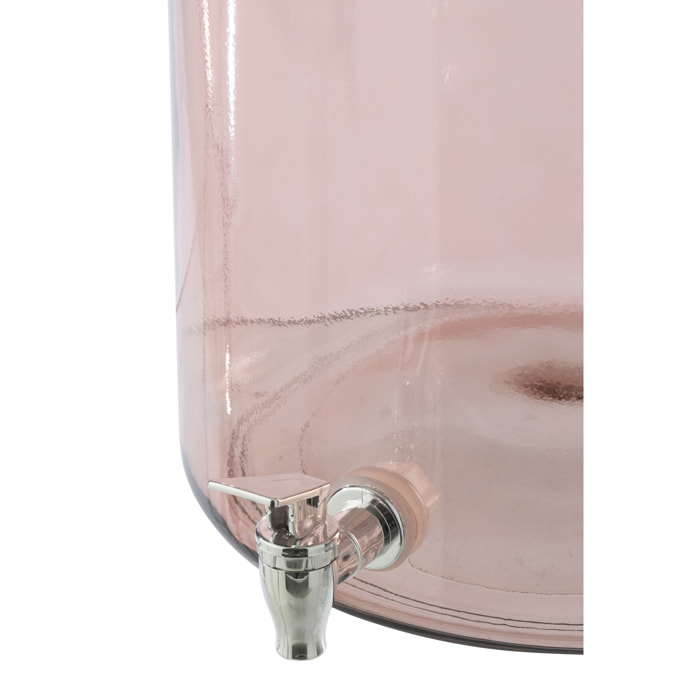 J-Line Distributeur de Boissons - verre - rose saumon