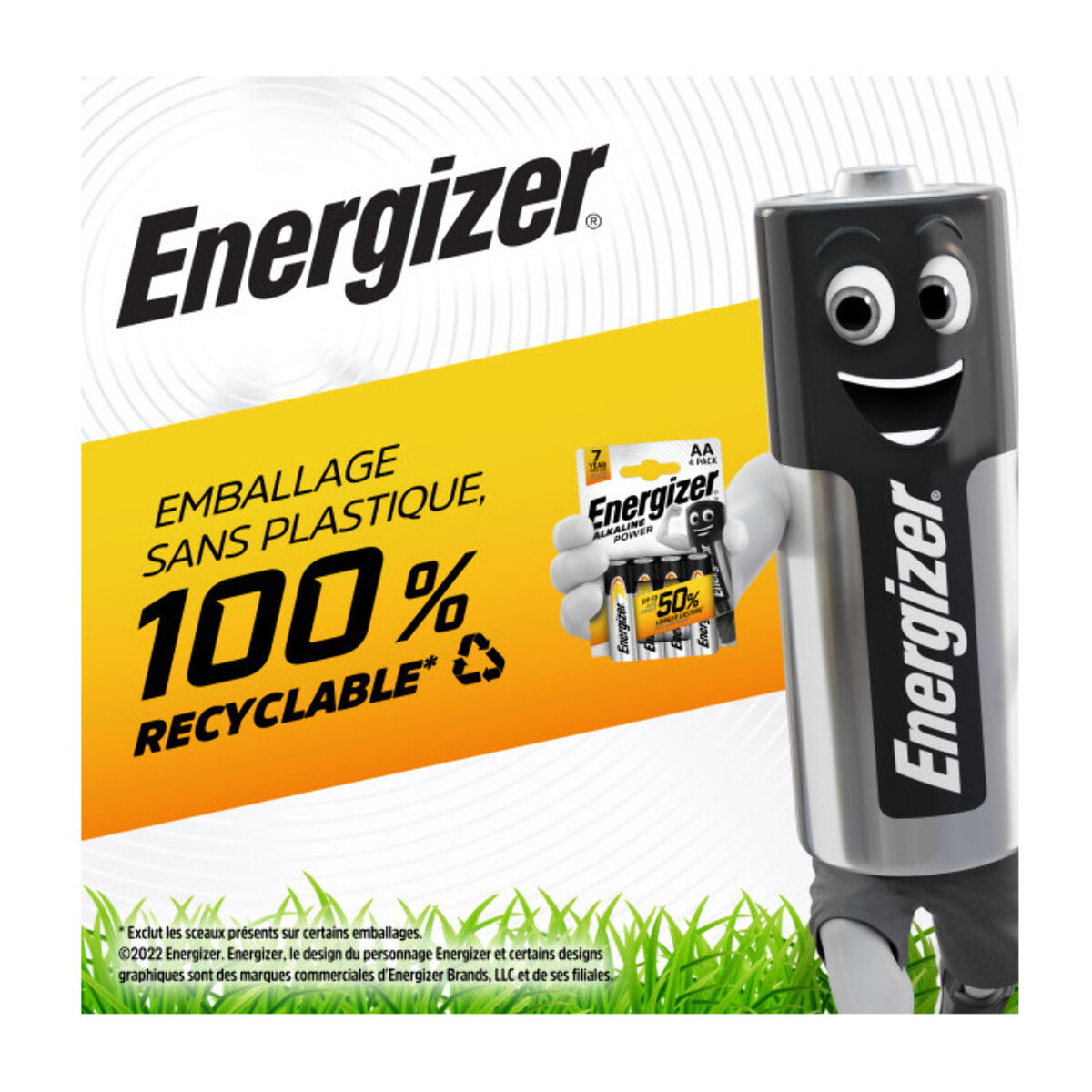 Energizer - Alcaline Power 40 piles AAA