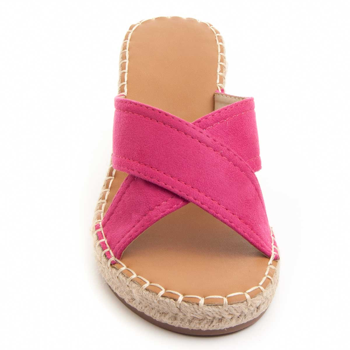 Sandalias de Cuña - Rosa - Altura: 7 cm