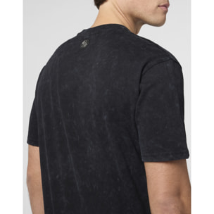 PHILIPP PLEIN T-Shirt Round Neck Ss SKELETON