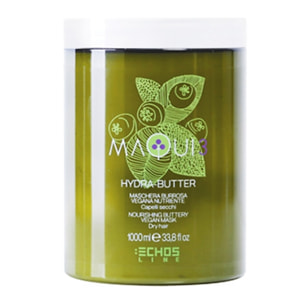 ECHOSLINE Maqui 3 Hydra Butter Mask - Cabello Seco y Tratado 1000ml