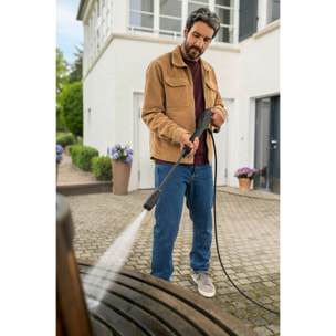 Nettoyeur haute pression Karcher K 2 Horizontal VPS Home - Pression 110 bar- Débit 360 l/h- Kit Home inclus- Position horizontale