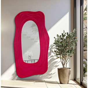 SPECCHIO DA MURO DAFNE FUXIA CM 90X4X165