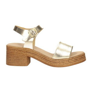 Sandali Donna Tata Italia Dorato