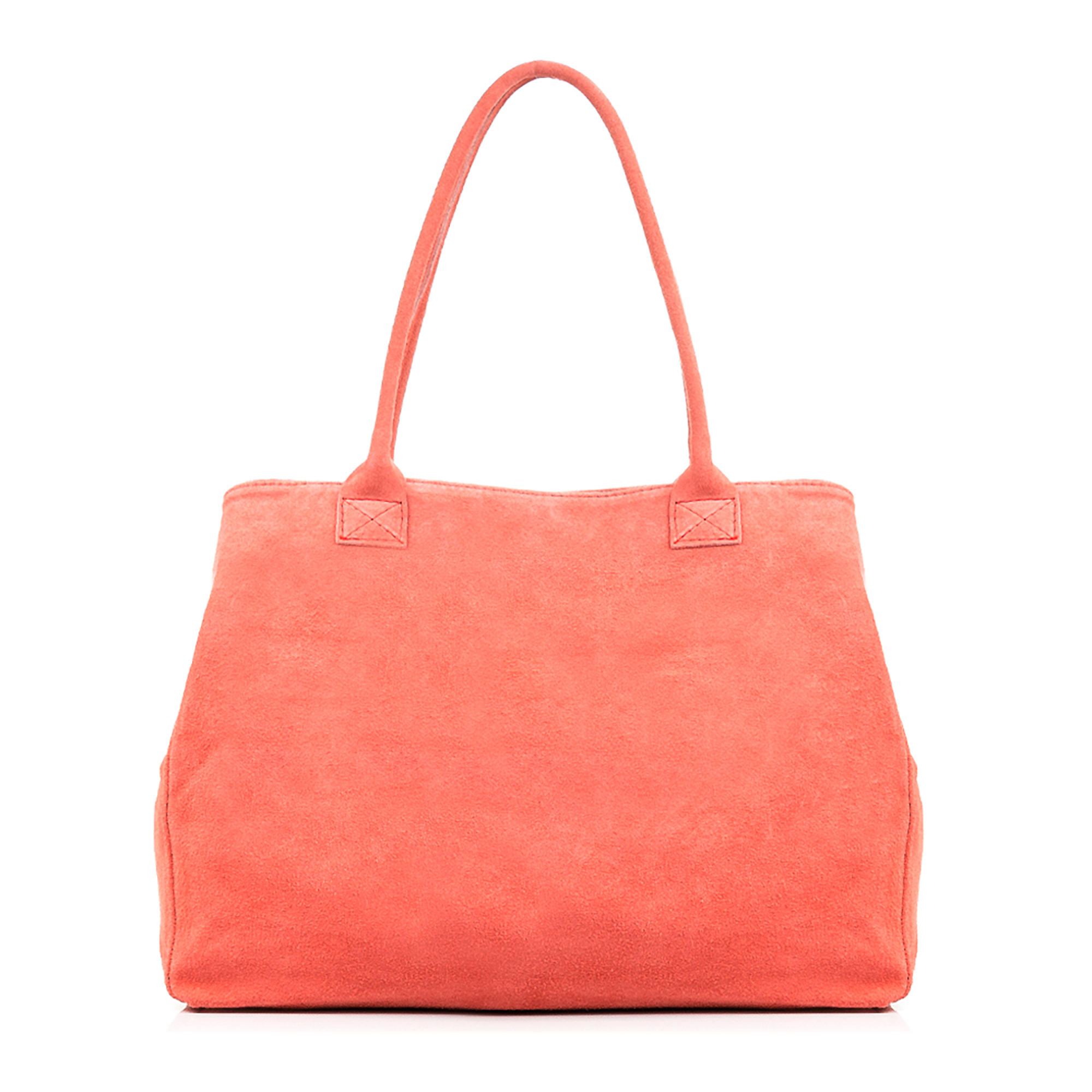 Annagrazia Borsa Shopper Donna.Pelle autentica A camoscio