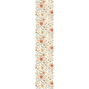 Papier peint - Ambiance Sticker - FLEURS VINTAGE COQUELICOTS - Intissé pré-encollé - 1 - 300x60cm