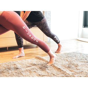 Mallas naturales de cintura alta para mujer BLUEBALL Selva - Rosa