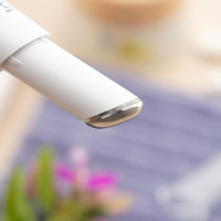 Massaggiatore per occhi anti-età therey wellness beauty - bianco - ø2,3x11,8 cm