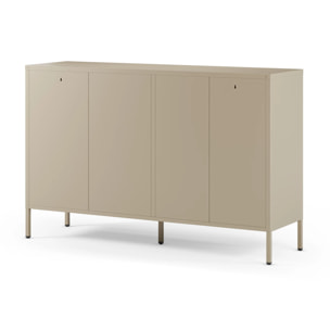 Buffet en metal beige - Latem