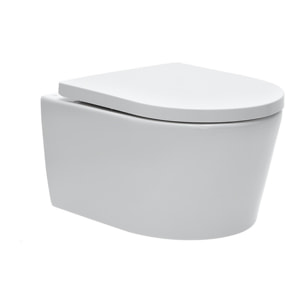 Pack WC Bati-support Geberit + Cuvette Swiss Aqua Technologies sans bride + Plaque (GebSATrimless-K)