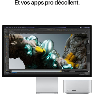 Ordinateur Apple MAC Studio M5 Max 36Go RAM 512Go CPU 18 GPU32