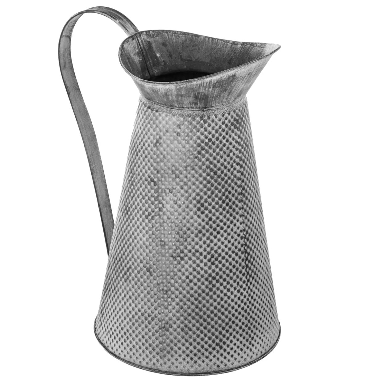 Carafe - métal - gris - H28 cm