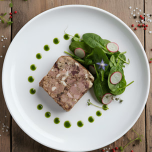 Terrine côté Bistro - Canard au magret fumé - 1kg