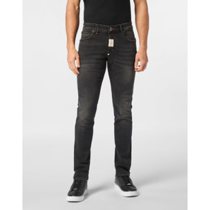 PHILIPP PLEIN Vaqueros de corte recto