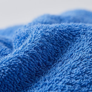 Accappatoio in spugna di cotone - BLU