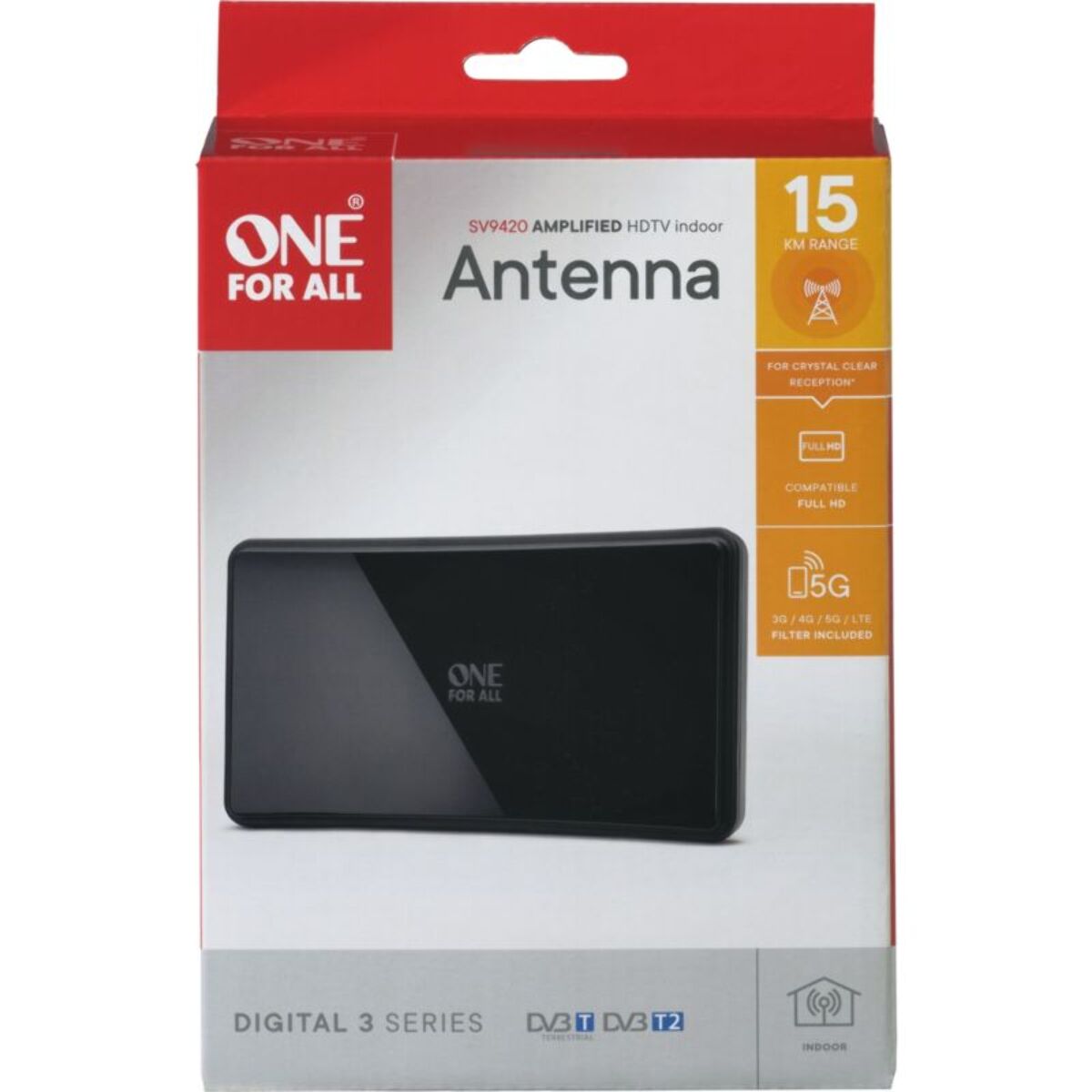 Antenne intérieure ONE FOR ALL SV9420 filtre 5G