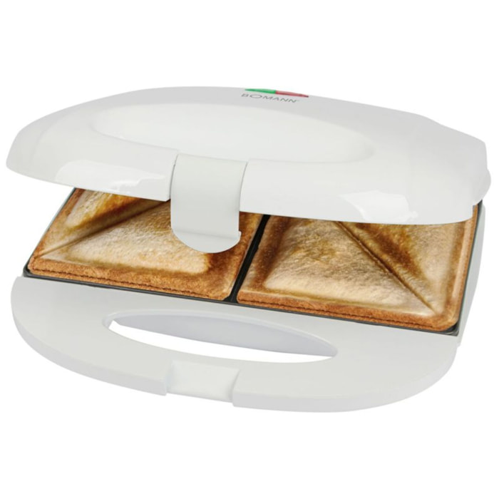 Appareil à Sandwich Croque-monsieur Blanc Bomann ST6073CB-Blanc