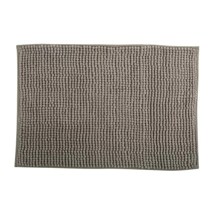 Tapis de bain Microfibre CHENILLE 60x90cm Taupe MSV