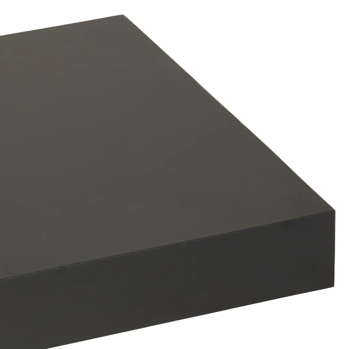 Étagère murale 60cm "Fixy" noir