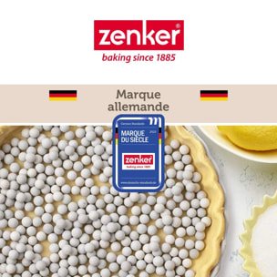 2 pots 600g billes de cuisson pour pâte sablée Zenker Smart Pastry