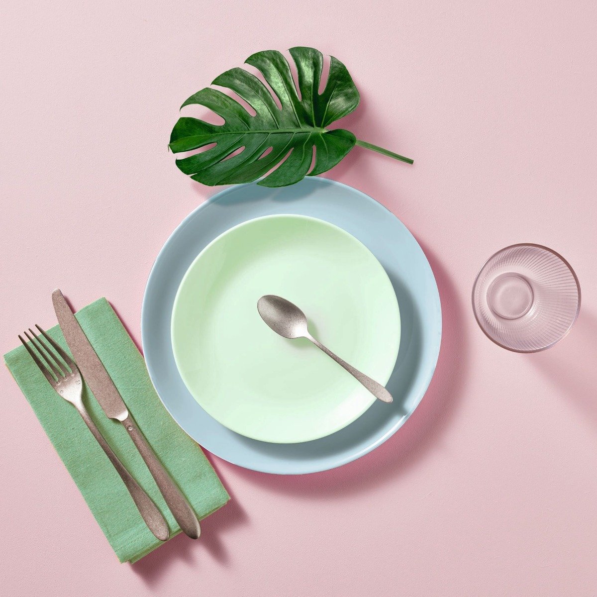 Piatto piano 25cm Diwali Paradise Blue - Luminarc