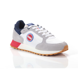 Sneakers Colmar Travis Originals White Navy Red Bianco