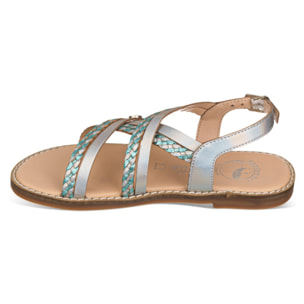 Sandalia flexible velcro