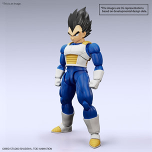 Dragon Ball Kit di Montaggio Figura Rise Vegeta Nuova Vers. Speciale 15cm Bandai