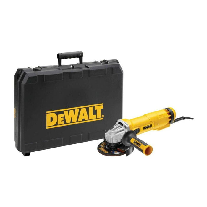 Meuleuse filaire 1000W 125MM - DEWALT - coffret - DWE4207K-QS