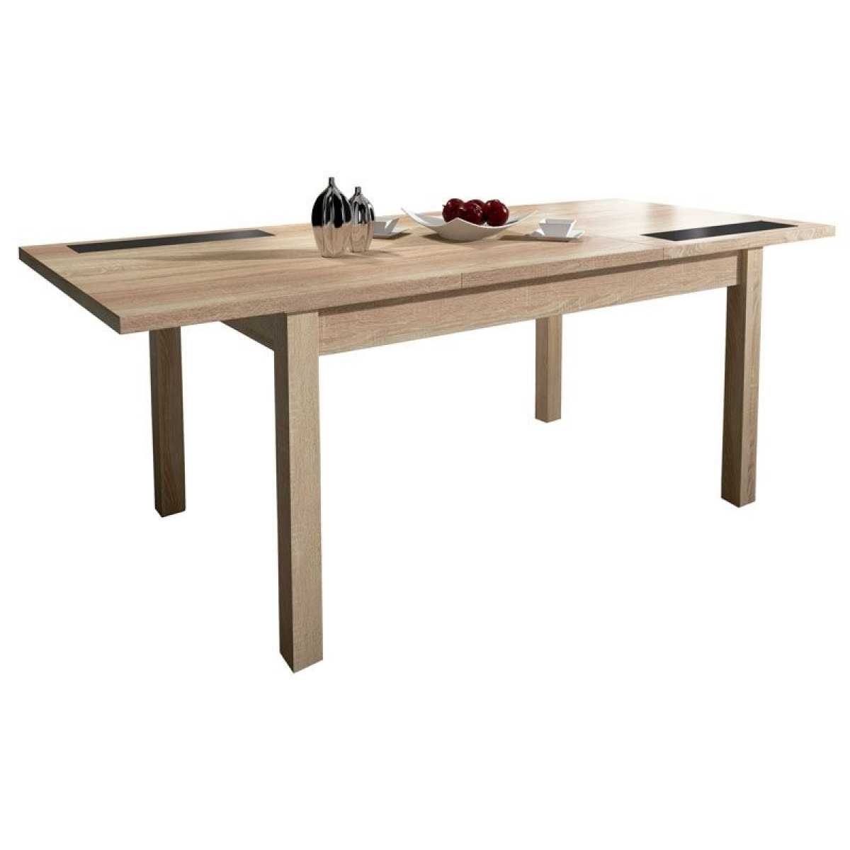 Mesa de comedor extensible Nuka Cambria