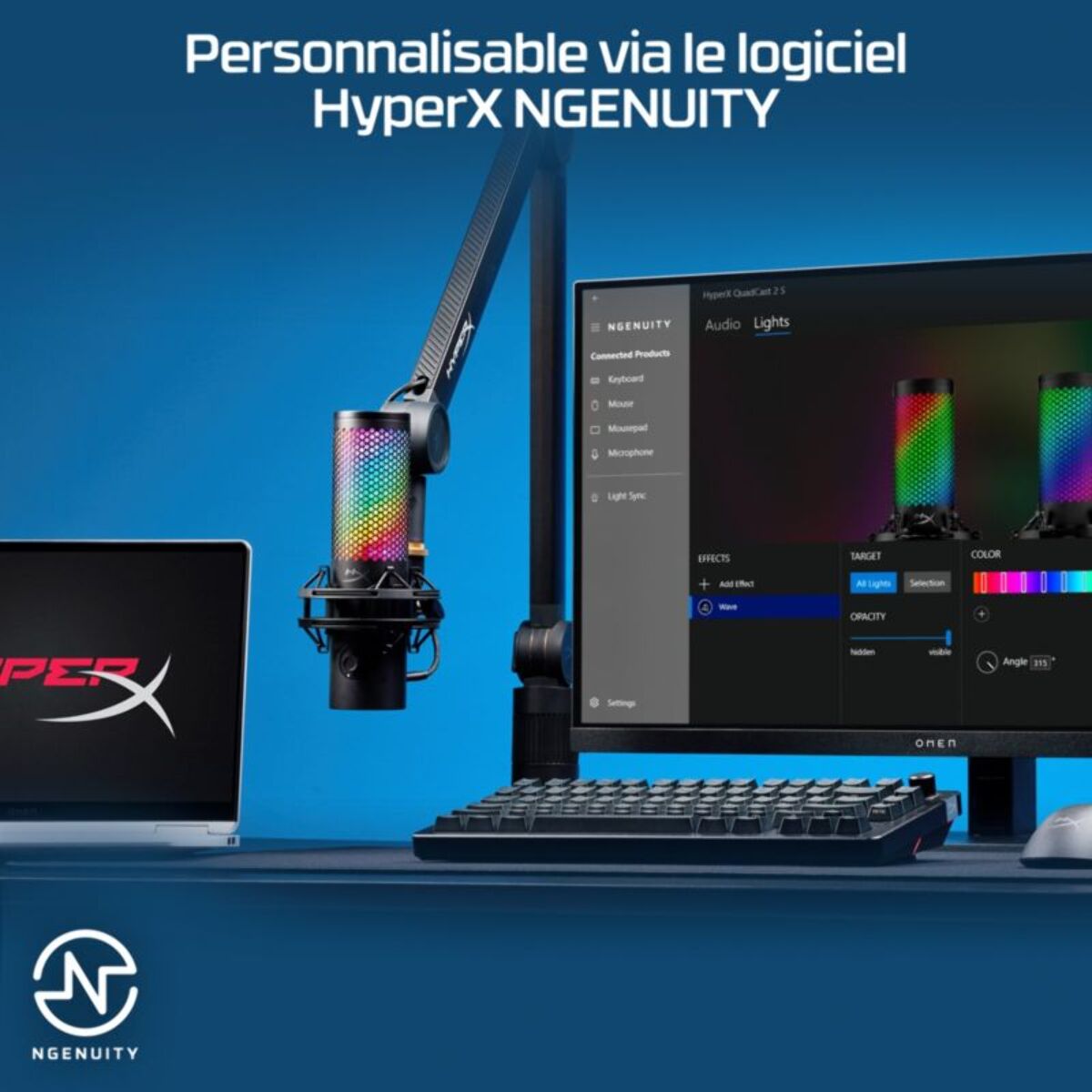Micro Gamer HYPERX QuadCast 2 S