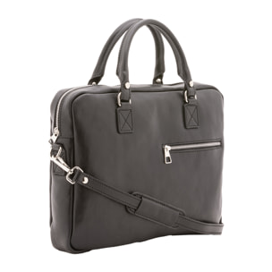 Borsa a mano  unisex In Vera pelle Made in Italy 38x28x7 cm