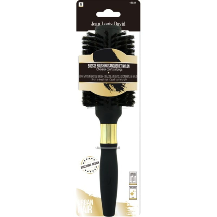 Brosse volume JEAN LOUIS DAVID RONDE POILS SANGLIER NEW DESIGN