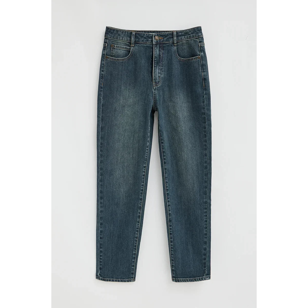 Pantalón vaquero azul medio de corte slim Polo Club