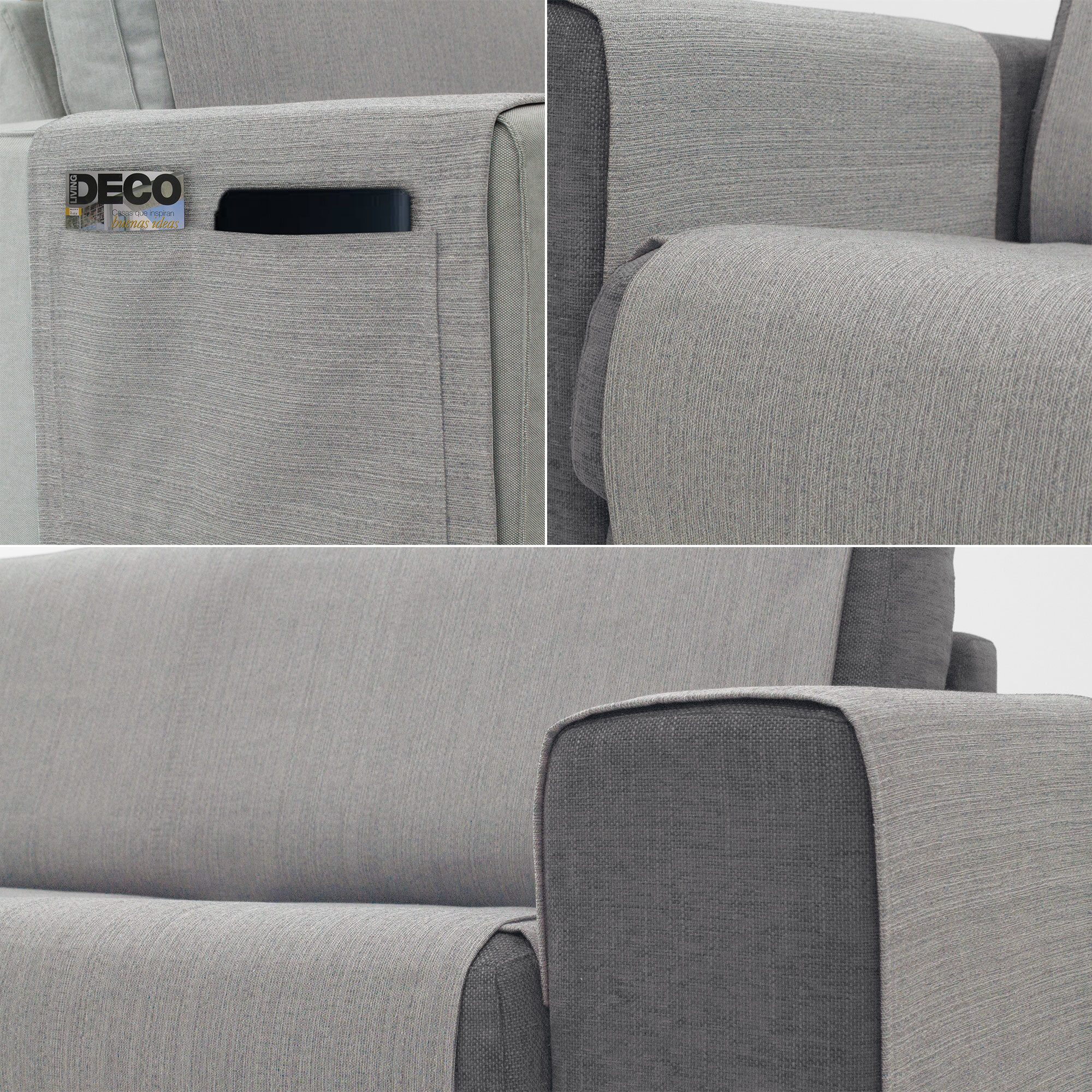 Cubre Sofá Chaise Longue Derecha modelo DONKA