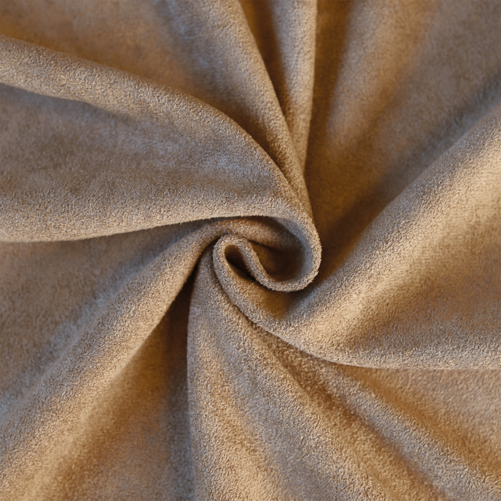 Tissu suédine unie - Beige