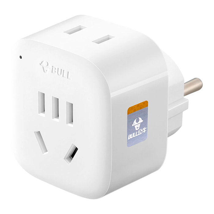 Adattatore da spina americana a europea.