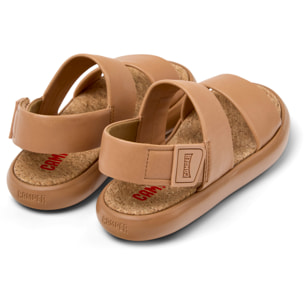 Sandalias - CAMPER Pelotas Flota Sandal - Beige - Cuero liso