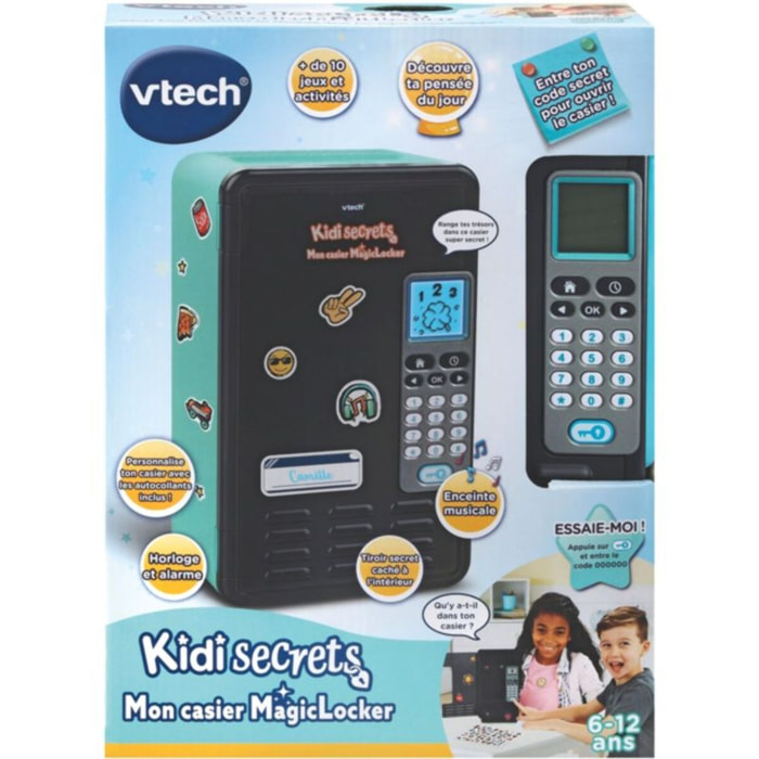 Jeu éducatif VTECH KidiSecrets-Mon casier MagicLocker noir