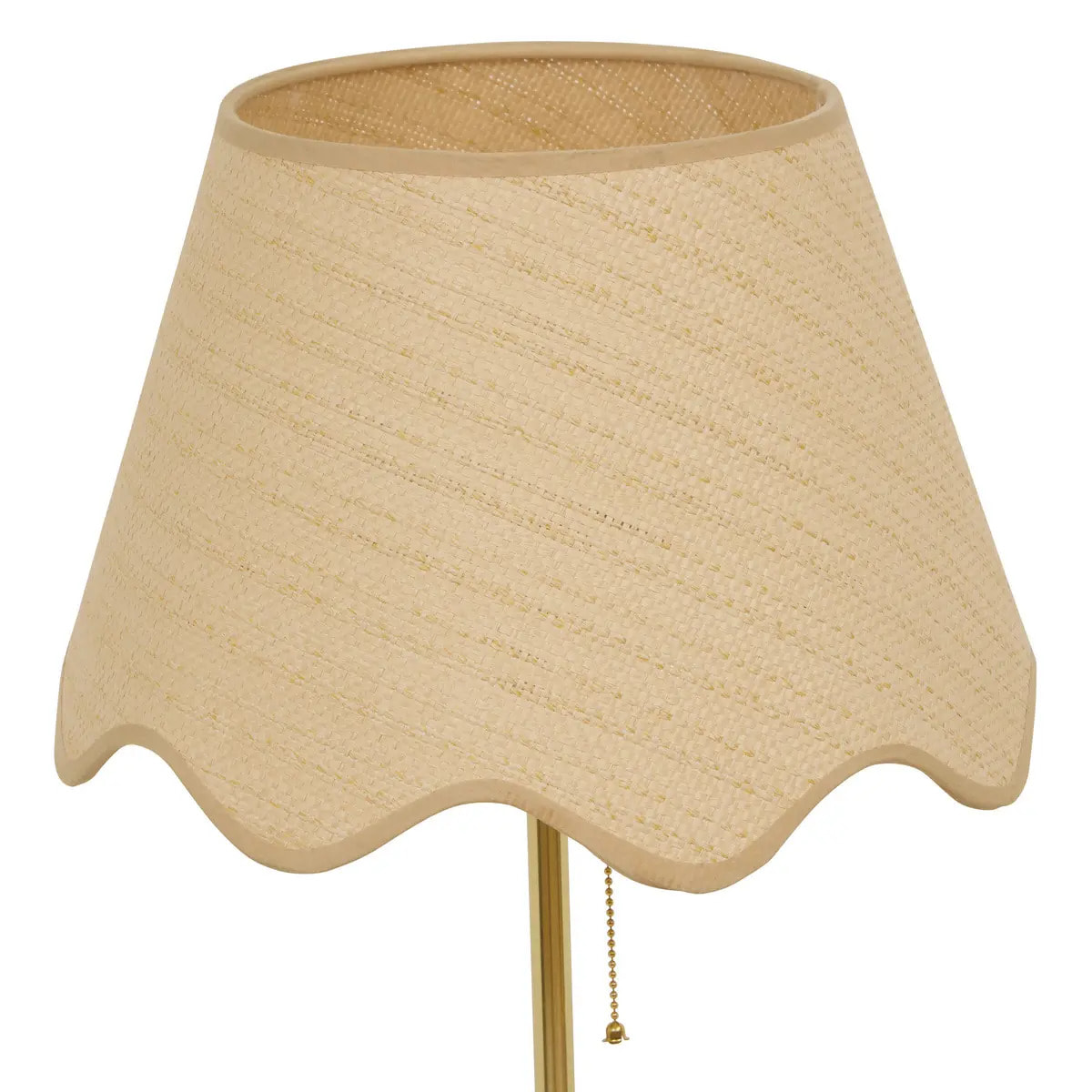 Lampadaire Flore cylindrique H.150cm doré