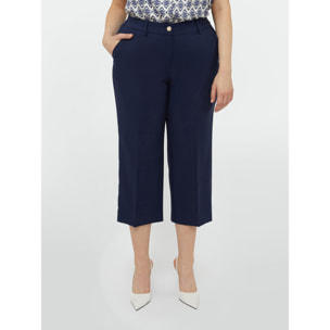 Fiorella Rubino - Pantaloni cropped - Blu