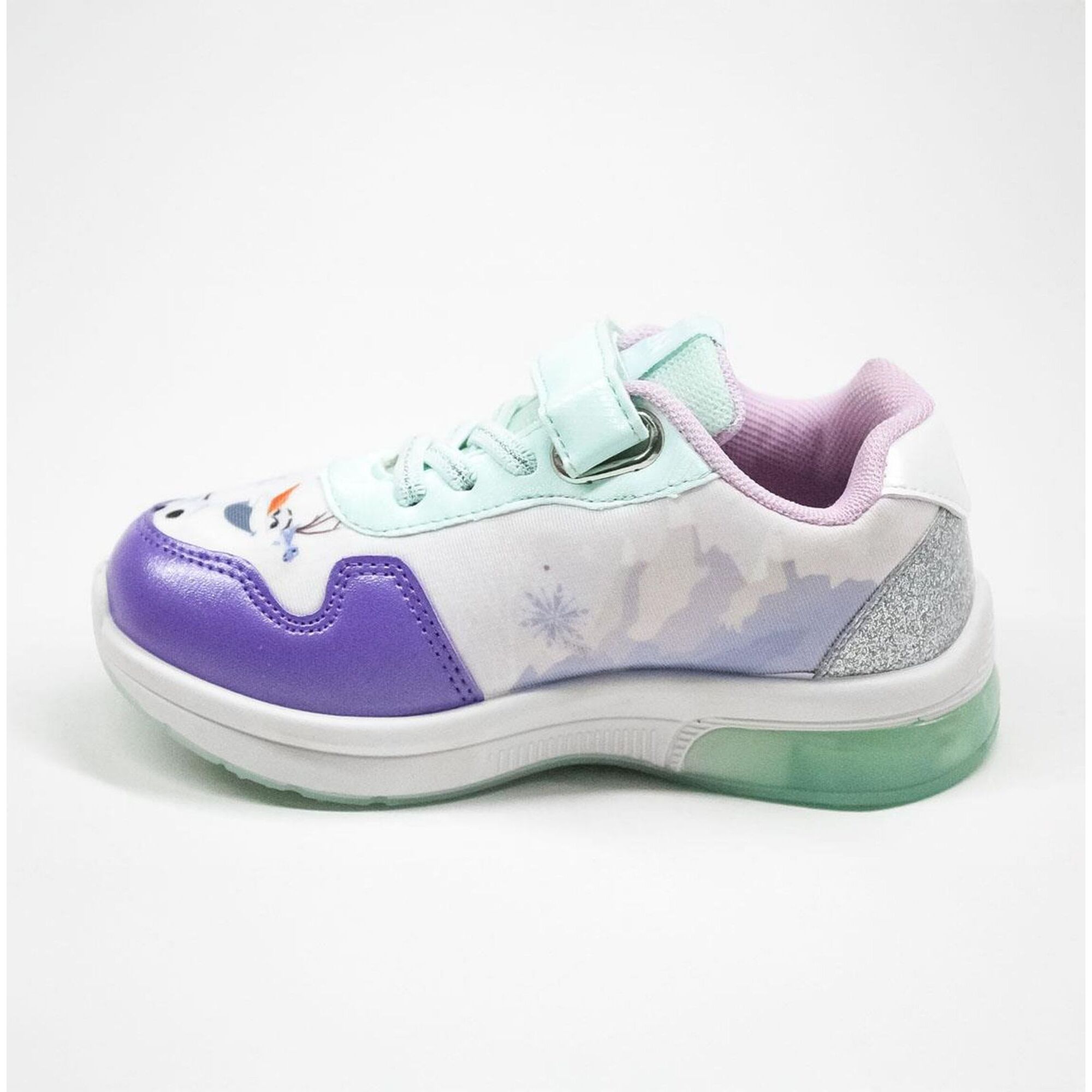 Deportiva Suela Pvc Con Luces Frozen