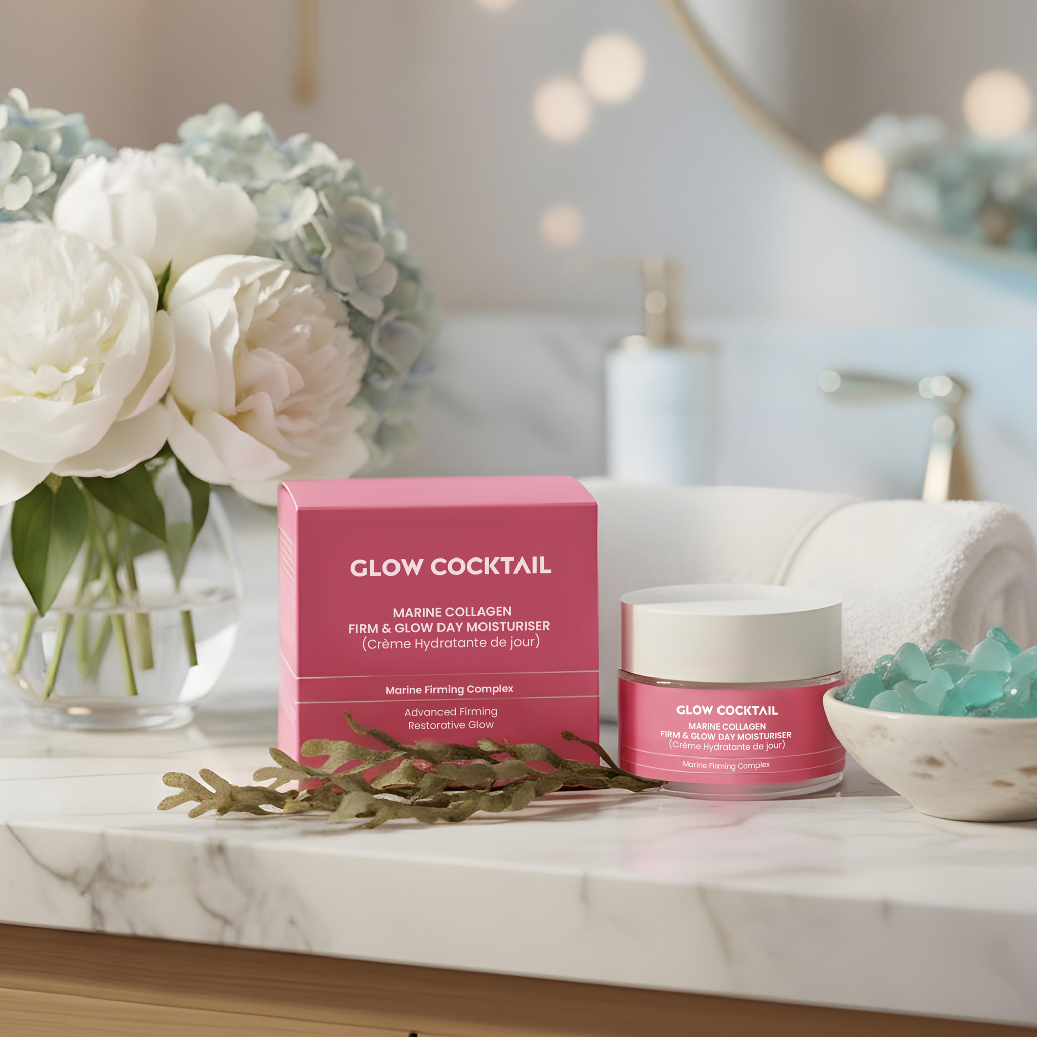 Crema reafirmante luminosa