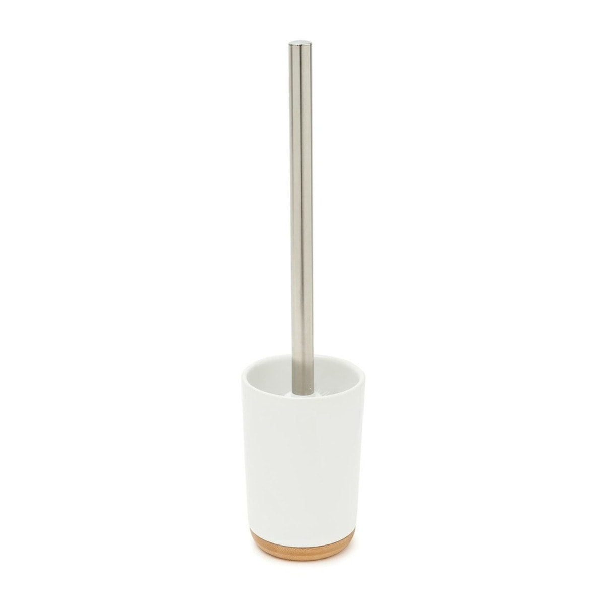 Ella Brosse WC , bois/blanc (SATDELLA37BI)