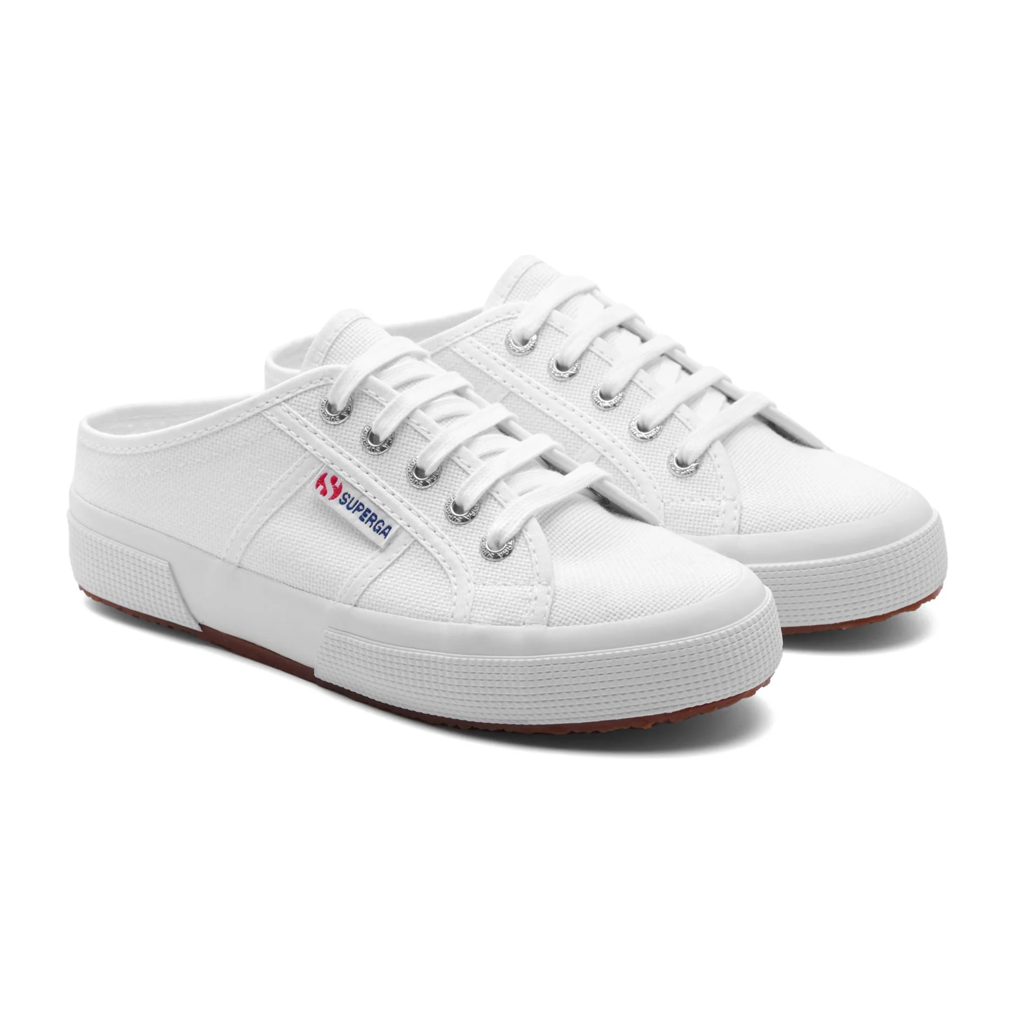 Superga - Zapatos de mujer Mujer Blanco - 2402 Mule