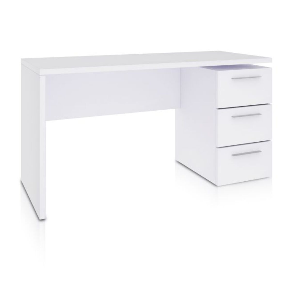 Mesa de escritorio Sasha Blanco Artik (Blanco Mate)