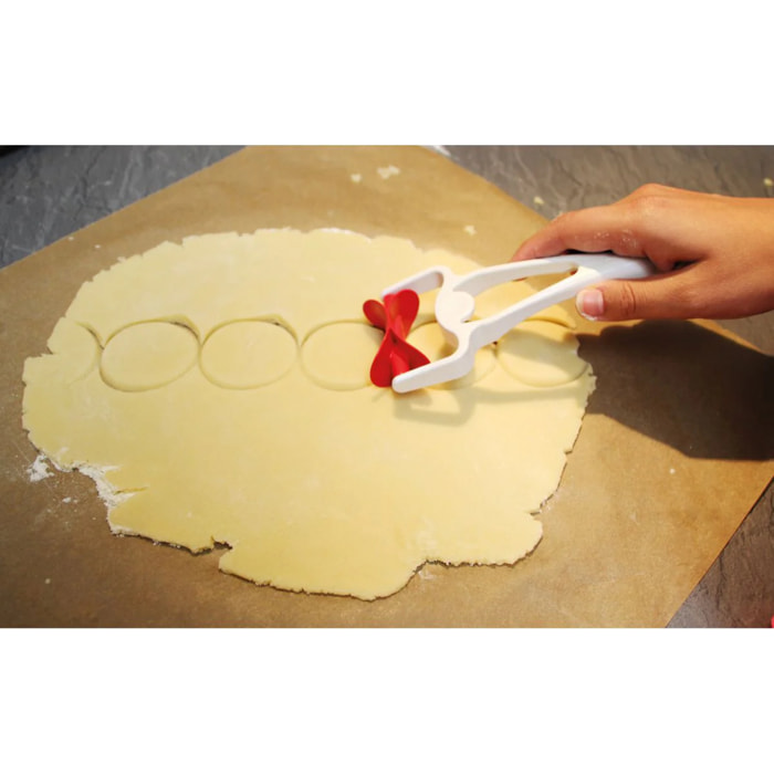 Rouleau découpe pâte 14 cm Dr.Oetker Baker Edition