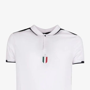 Polo Esercito padel bianca uomo