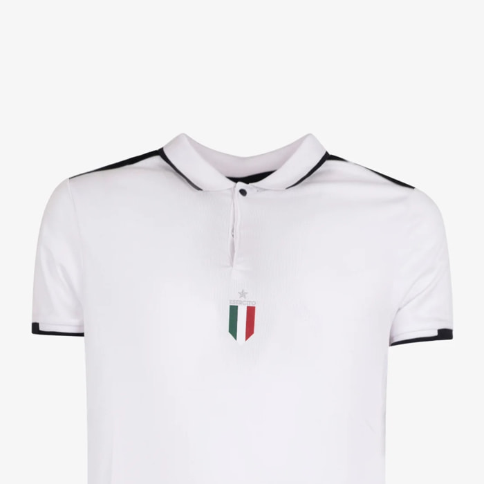 Polo Esercito padel bianca uomo