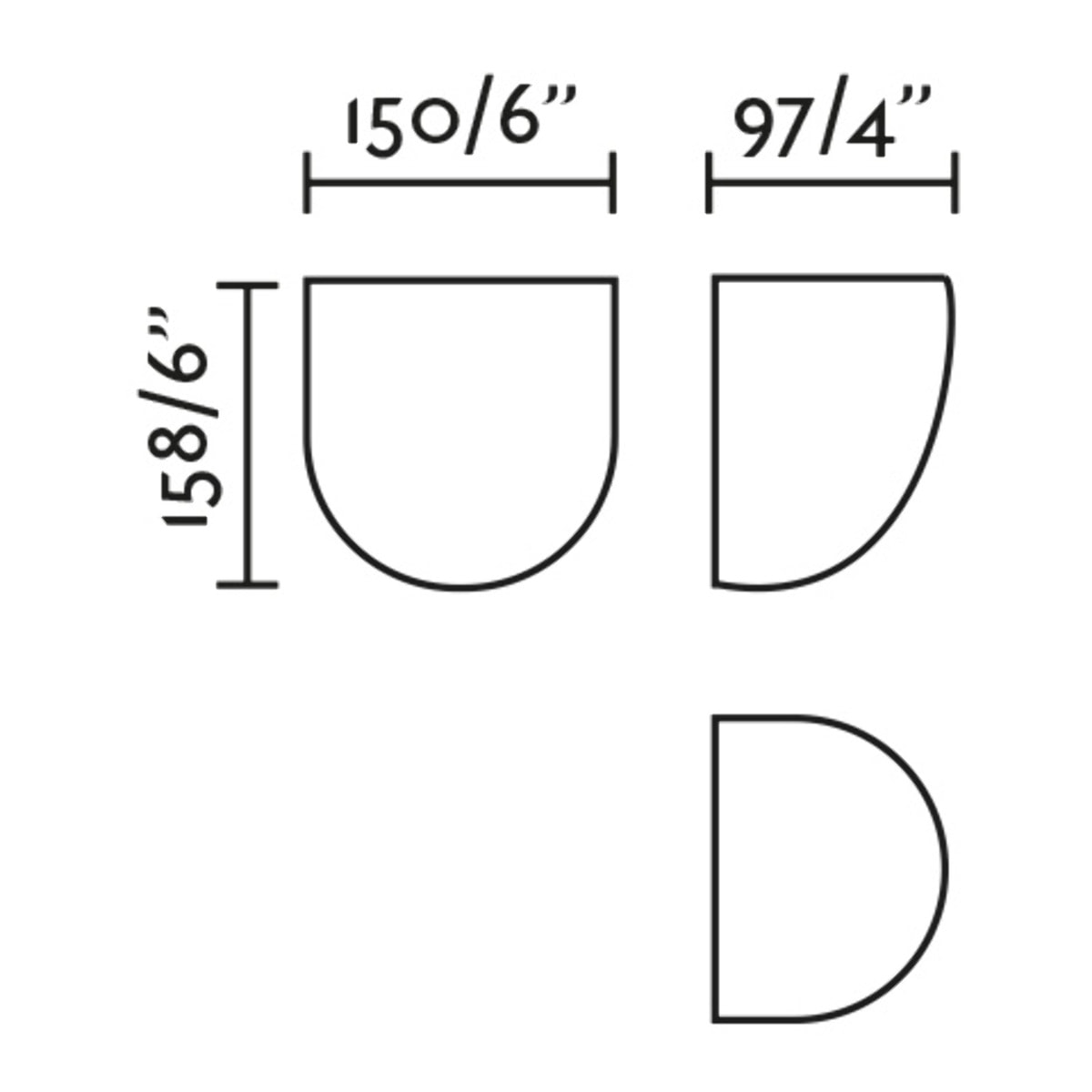 KAPPU 158 Applique blanche